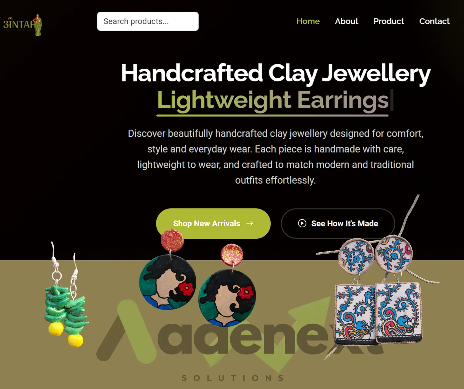 Antah – Handmade Clay Jewellery Brand