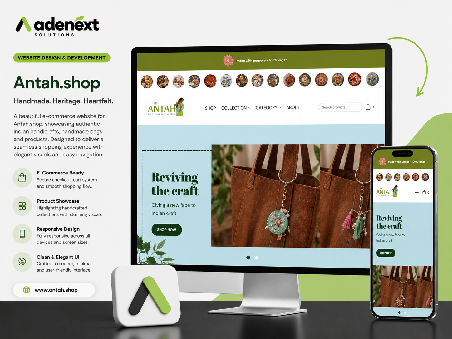 Antah – Handmade Clay Jewellery Brand